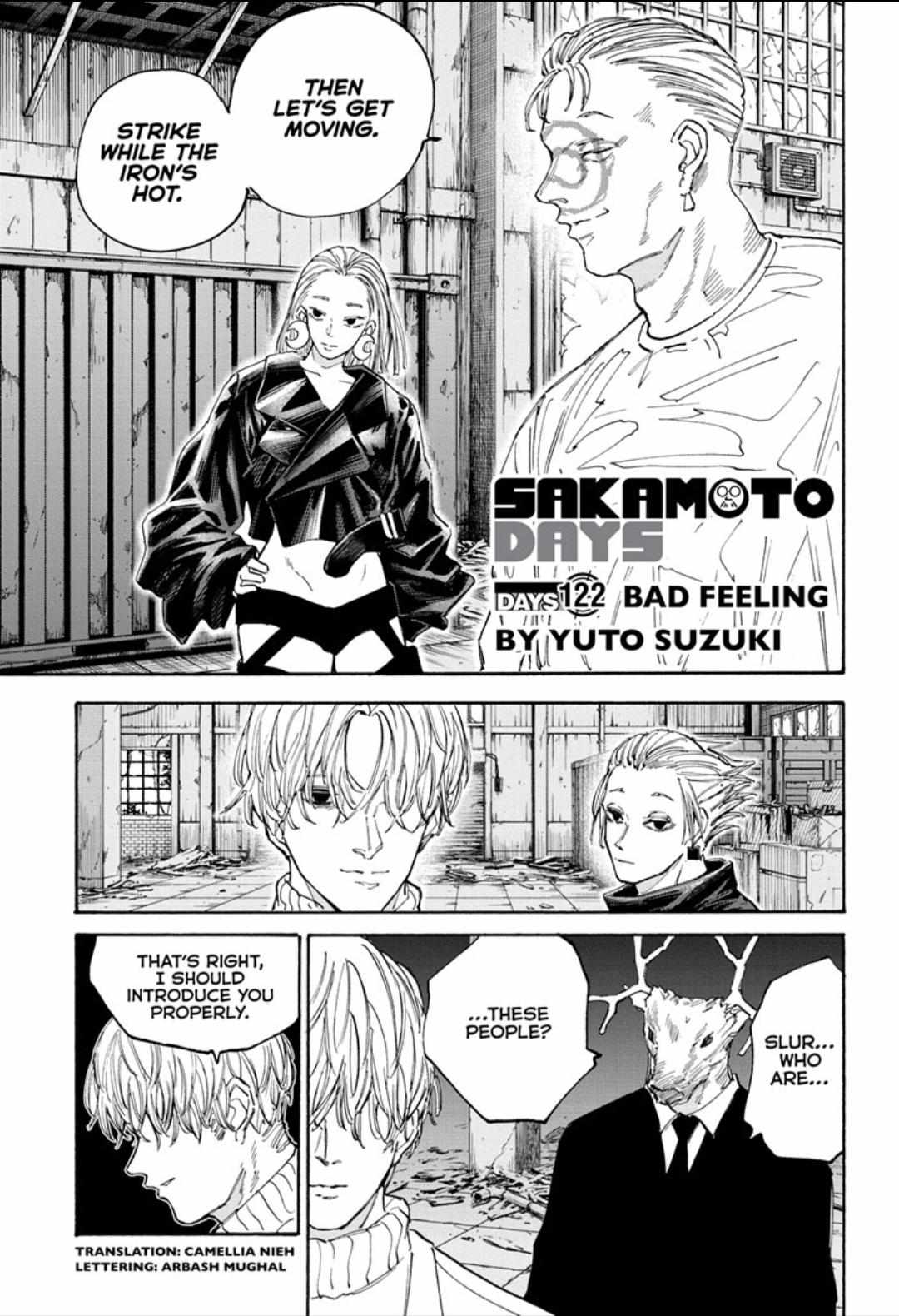 SAKAMOTO DAYS Chapter 122 image 02